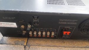Technics AV CONTROL STEREO RECEİVER SA-EX 120 By DJ MAD SOUND LIGHT SYSTEM MARMARİS TÜRKİYE