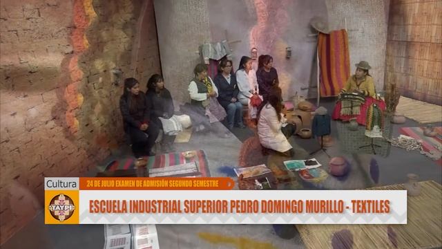 ESCUELA INDUSTRIAL SUPERIOR PEDRO DOMINGO MURILLO, CARRERA DE TEXTILES смотреть онлайн