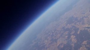 Запустили GoPro камеру в космос стратосферу