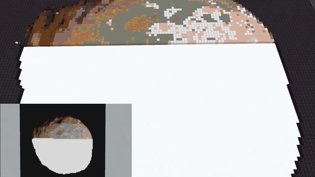 Mars' Moon Phobos Minecraft Speed Map Art смотреть онлайн