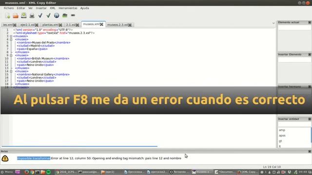 Error usando Xml Copy con XSL y XSL-FO смотреть онлайн