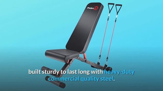 pelpo Weight Bench for Full Body Workout Review смотреть онлайн