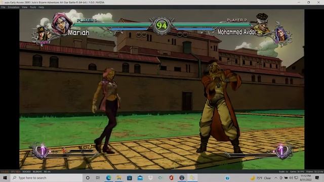 Jo Jo Bizarre Adventure All Star Battle R Nintendo Switch Parsec PL1 Mr.Hadoken01 vs adn смотреть онлайн