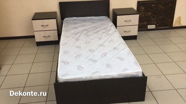 Видеоинструкция сборки односпальной кровати  Марс