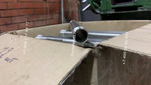 Нарезка резьбы на нержавеющей трубе