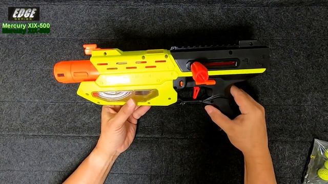 NERF 台灣 2019NEW-21 MERCURY XIX-500 UNBOXING смотреть онлайн