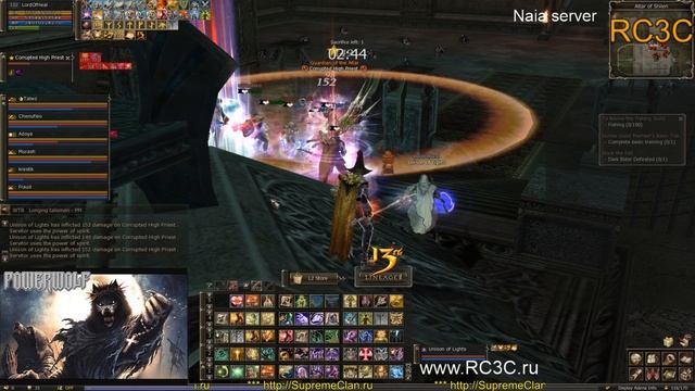 Lineage II - Grand Crusade - Green sparks flow смотреть онлайн