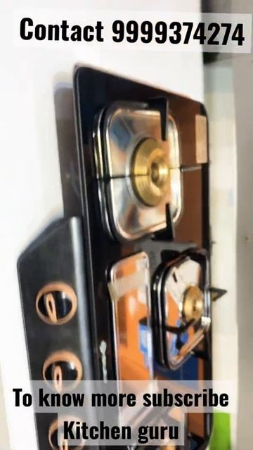 Bajaj frameless gas stove 3 burner pink and peach with steel tray and fancy knobs doble tray colour смотреть онлайн