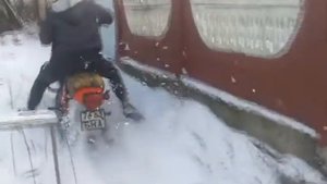 ЗИМНИЙ ДРИФТ НА ИЖ ЮПИТЕР 5