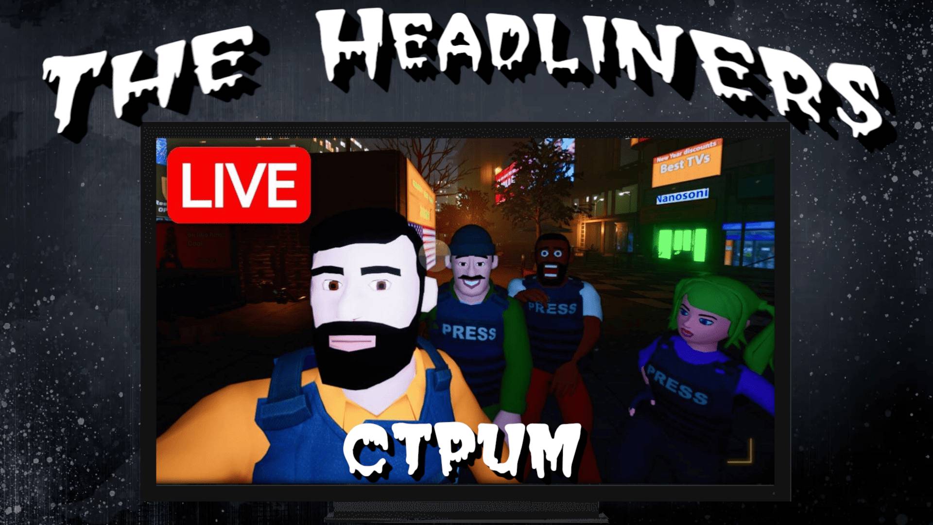 СТРИМ⭐️The Headliners⭐️хоррор-игра⭐️