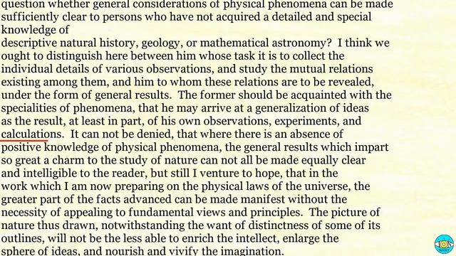 Cosmos: A Sketch of the Universe - Videobook 🎧 Audiobook with Scrolling Text 📖 смотреть онлайн