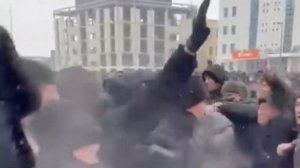 Беспорядки в Казахстане - Нарезка с разных городов Казахстана