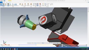 ТОЛЬКО ВИДЕО! Симуляция в модуле Токарно - фрезерной обработки в MasterCAM 2022. Часть 3