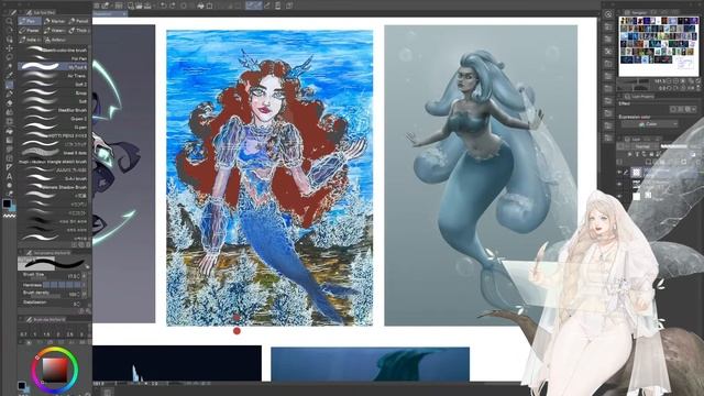 Mermay-фидбек! Разбираем работы участников мини-версии с Анастасией Устиновой