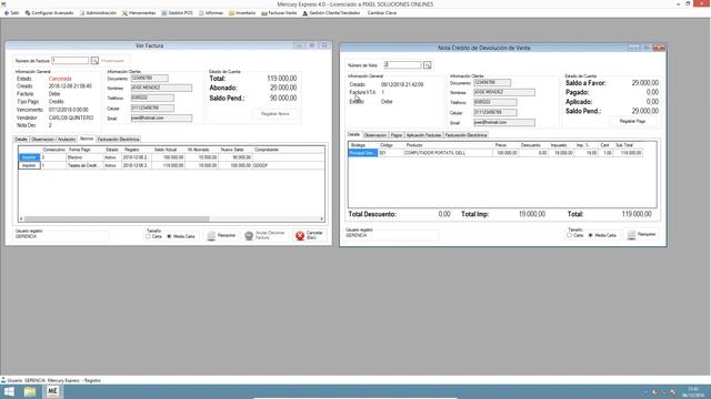 V4 Paso 11 Notas Credito Devoluciones de Venta Saldo a Favor Cliente смотреть онлайн