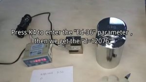 How to calibrate CALT DY220 Load cell indicator in Lb pound— load cell calibration