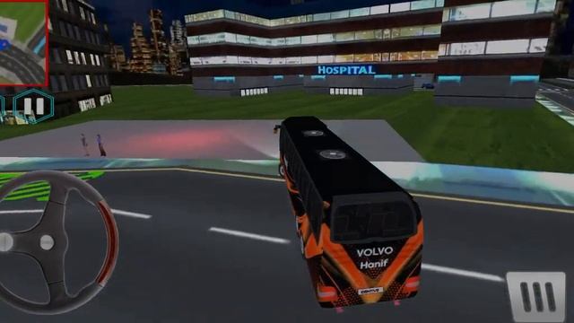 Bus Simulator 3D for Android - iOS - Gameplay in Android phone смотреть онлайн
