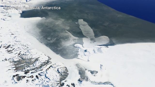 Hut Point Peninsula Antarctica - Earth Timelapse