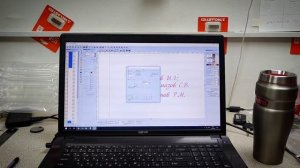 Лазерная гравировка термоса - Чёрная контрастная легко - jpt30lp