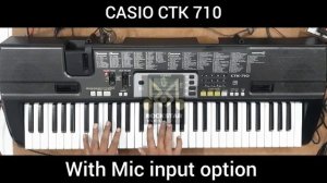 Casio CTK 710 review || casio ctk 710 sound test