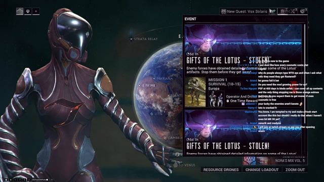 🔴RESTARTING WARFRAME! Unlocking the next planet and Progressing further! смотреть онлайн