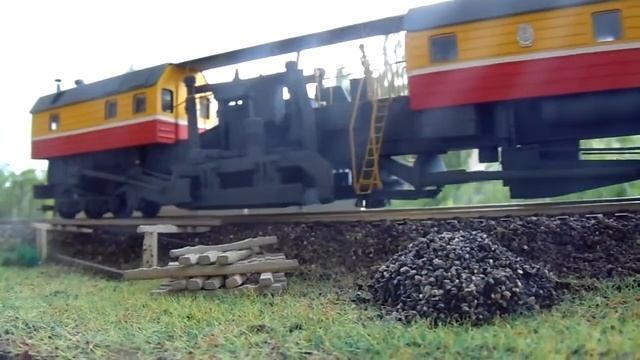 Модель ВПО-3000 путевая машина ВПО3000 смотреть онлайн