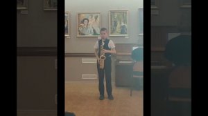 Э Донато."Танго".Выступает Саличкин Георгий, 9 лет, 3 класс, ДШИ №1 г. Раменское,  саксофон