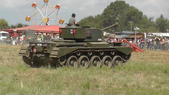 WW2 Comet Tank VICTOR at War & Peace Revival 2014 смотреть онлайн