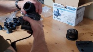 JECOD DCP-6500 Return Pump unboxing and install.
