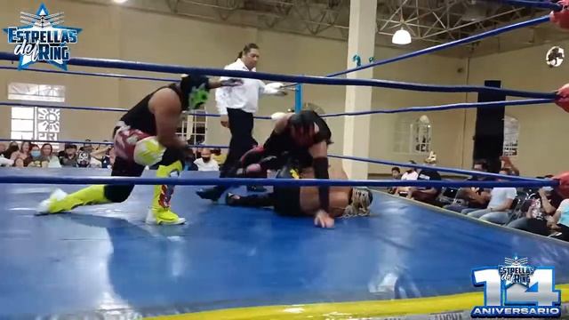 Big Mike, Rey Azaroth y Super Boy vs Águila Oriental, Super Cometa y Rey Minos UNIVERSAL COMPANY смотреть онлайн