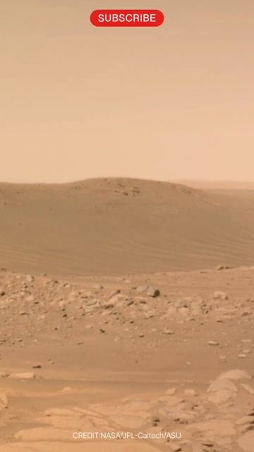 Mars crater rim view Perseverance @sciencedawn смотреть онлайн