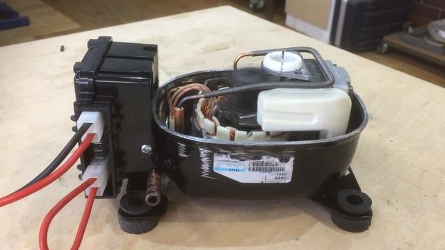 Kompressorkühlbox Kompressor offen Secop BD1.4F Micro 12 Volt Kühlbox Kühlschrank Minikühlschrank смотреть онлайн