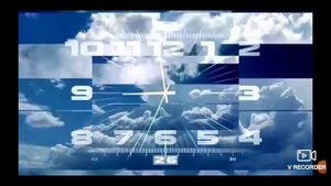Часы Первого канала Вечерняя версия 2011-2014 без логотипа