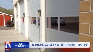 Earthquake damages forces UFA firefighters to move out of station 102 in Magna