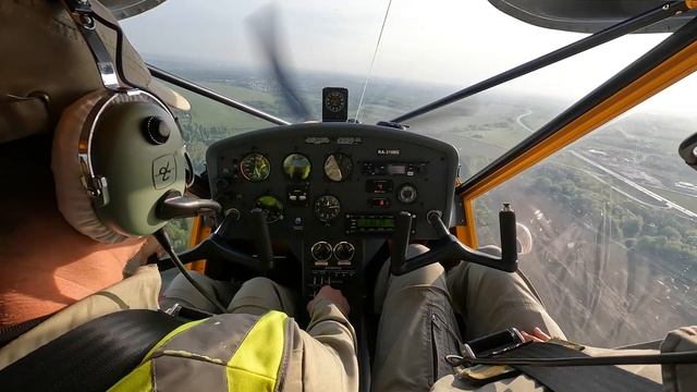 Примеры имитации отказа двигателя на самолёте Аэропракт-22