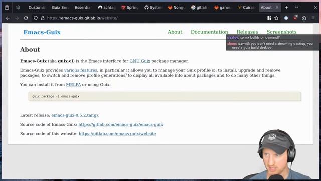 Experimenting with New Guix Features - System Crafters Live! смотреть онлайн