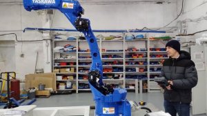 Настройка робота Yaskawa GP12