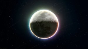 Полная Луна с Подсветкой | Fantasy RGB Moon - Живые Обои
