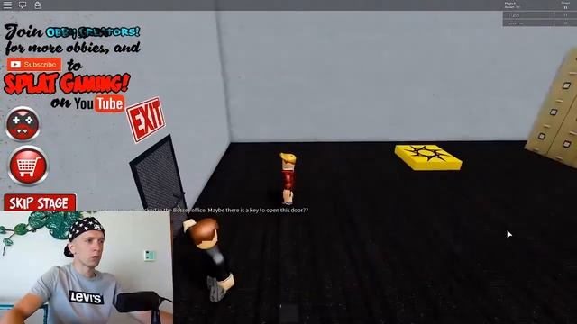 ПОБЕГ от ЗЛОГО БОССА в Roblox Или Что ТВОРИТСЯ в ОФИСЕ Игровой Летсплей Роблокс смотреть онлайн