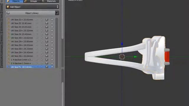 Love Ring - Blender - Fluid Designer - JewelCraft смотреть онлайн