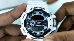 How to set the time CASIO G-shock GA-400