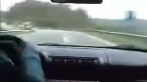 Вырулил машину на скорости 150 км час