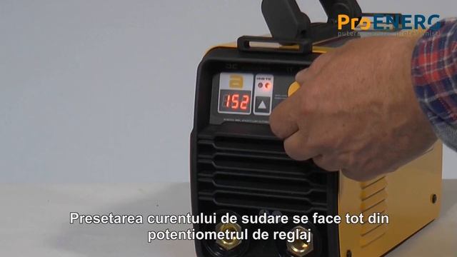 Invertor sudura ProWeld MMA-180DLS, profesional, IGBT смотреть онлайн