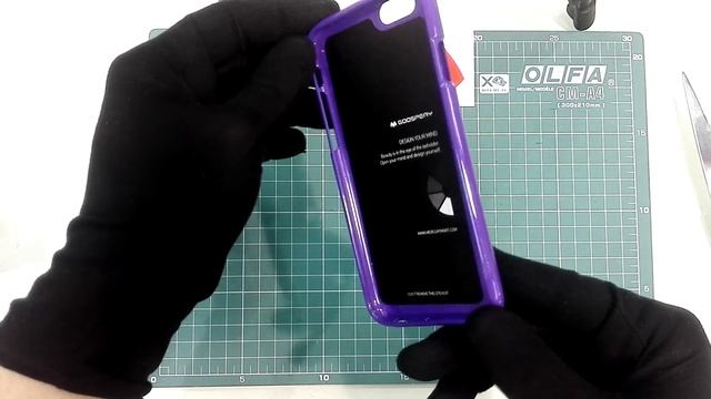Чехол Goospery Jelly Mercury iPhone 6 violet смотреть онлайн