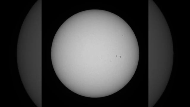 Солнце через телескоп Svbony SV501P, 10 марта 2024 года, 10:38 смотреть онлайн