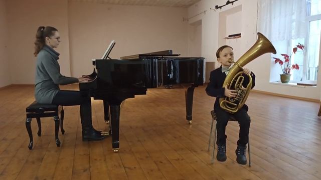 Мирон Малаки  1кл  В А  Моцарт  Алегретто к п Тульчинского Д Н смотреть онлайн