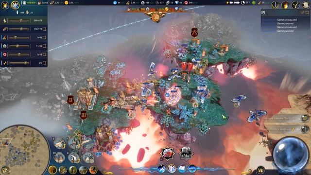 Driftland: The Magic Revival - Attacking Enemy Island With Camp 1 and Camp 2 смотреть онлайн