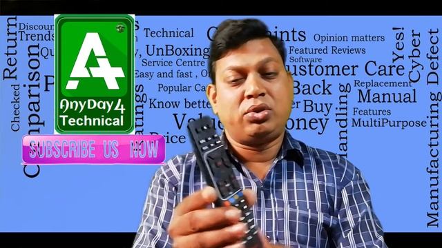 Airtel Digital TV new remote review Hindi Anyday4 Technical смотреть онлайн