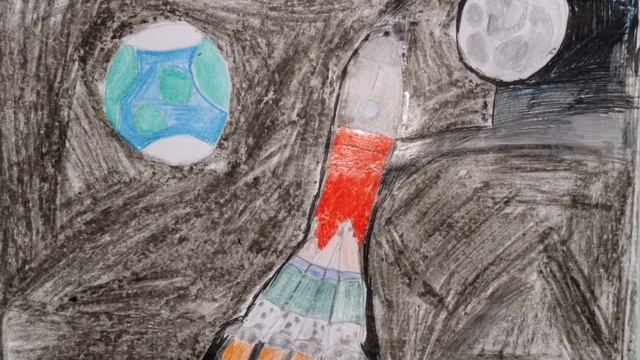 "Космос. Земля. Человек", творческие работы обучающихся 5-11 классов. смотреть онлайн