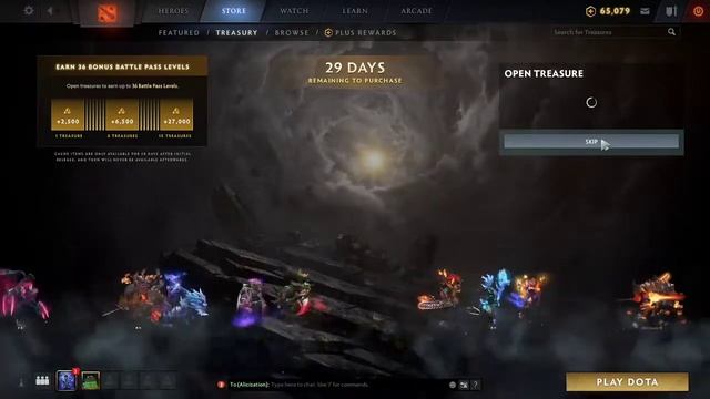 Opening Treasure TI10 Collector's Cache!![Dota 2 Battle pass] смотреть онлайн